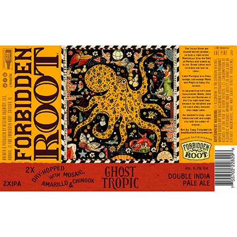Destihl Forbidden Root Ghost Tropic DIPA