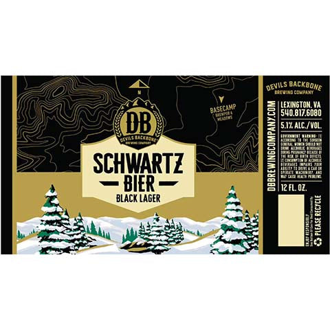 Devil's Backbone Schwartz Bier Black Lager