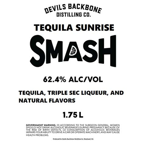 Devil's Backbone Tequila Sunrise Smash