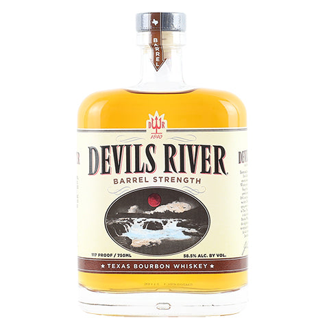 Devils River Barrel Strength Texas Bourbon Whiskey