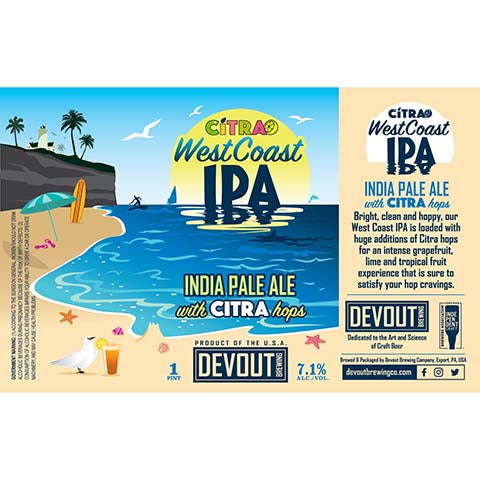 Devout Citra West Coast IPA
