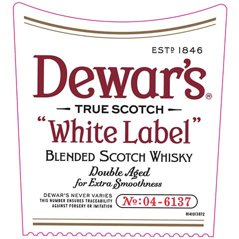 Dewar's White Label Double Aged Blended Scotch Whisky