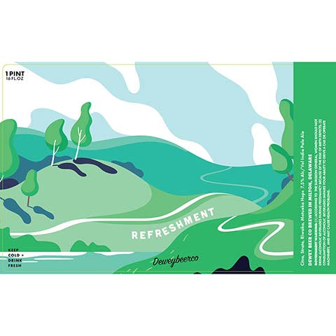 Dewey Beer Refreshment IPA