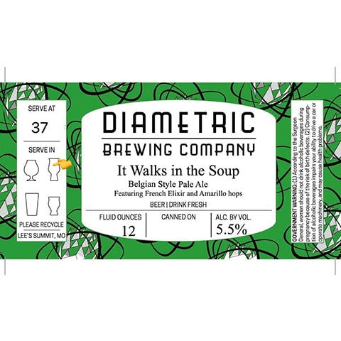 Diametric It Walks in the Soup Pale Ale