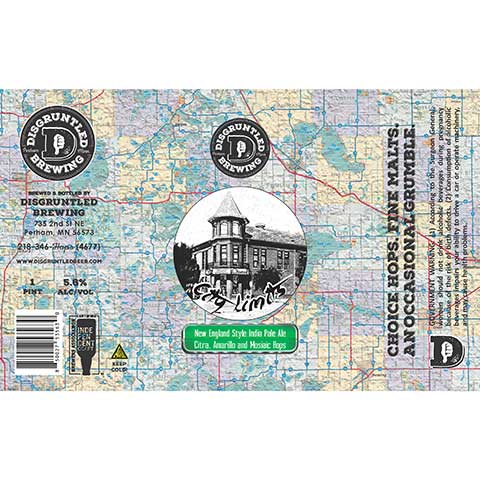 Disgruntled City Limits New England Style IPA