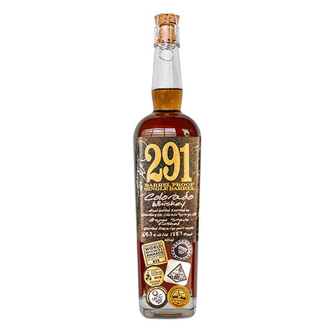 Distillery 291 Barrel Proof Colorado Whiskey