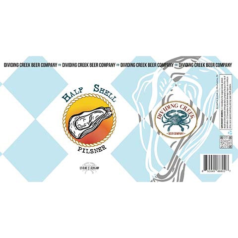 Dividing Creek Half Shell Pilsner