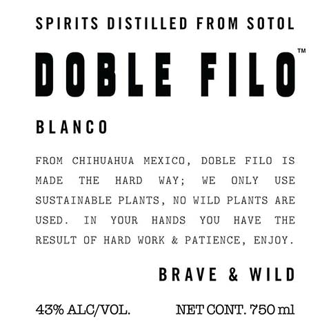 Doble Filo Blanco