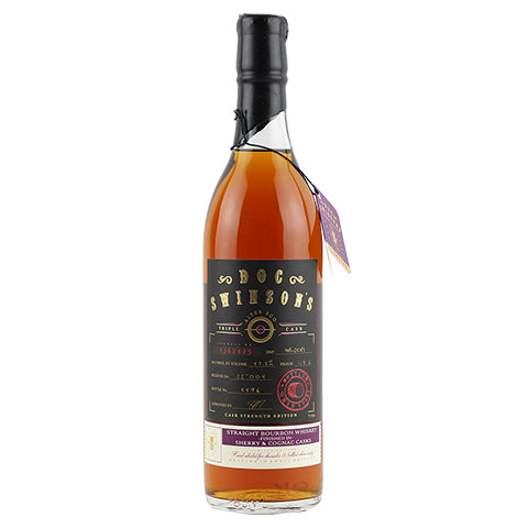 Doc Swinson's Alter Ego Straight Bourbon Whiskey Finished in Sherry & Cognac Casks