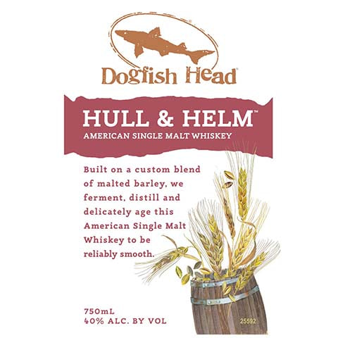 Dogfish Head Hull & Helm American Single Malt Whiskey