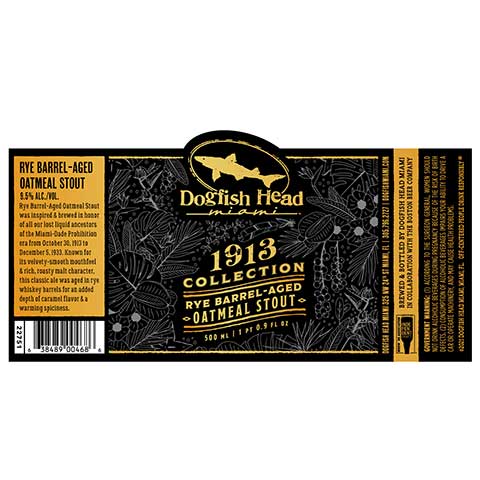 Dogfish Head Rye Barrel-Aged Oatmeal Stout
