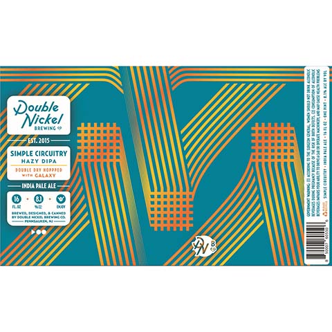Double Nickel Simple Circuitry Hazy DIPA