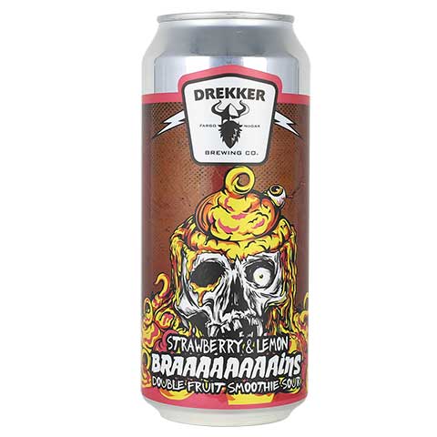 Drekker Braaaaaaaains - Strawberry & Lemon Sour