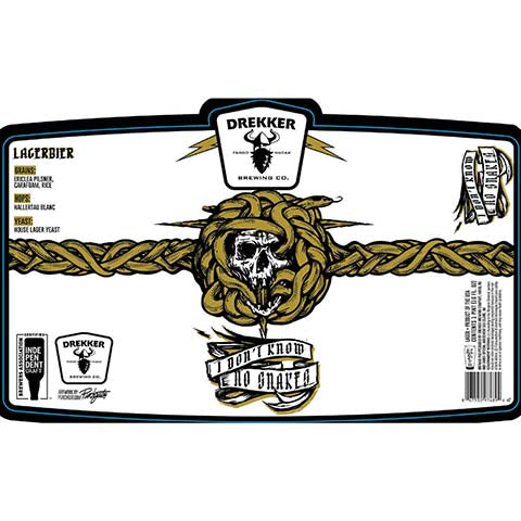 Drekker I Don't Know No Snakes Lagerbier