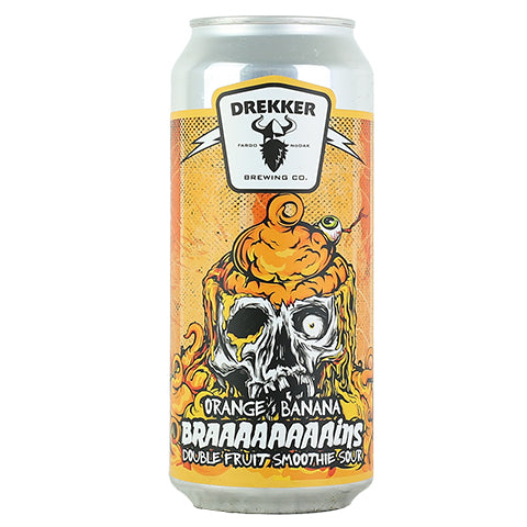 Drekker Mango Orange Banana Braaaaaaaaains Double Fruit Smoothie Sour
