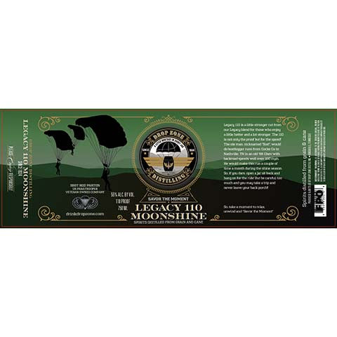 Drop Zone Legacy 110 Moonshine