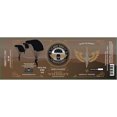 Drop Zone Light Whiskey