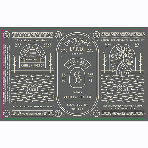 Drowned Lands Black Ash Foeder Vanilla Porter