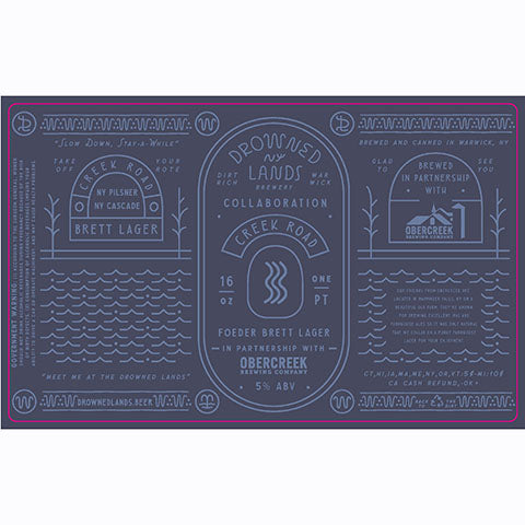 Drowned Lands Creek Road Foeder Brett Lager