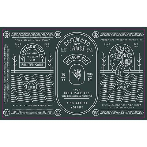 Drowned Lands Meadow Rue Sour IPA