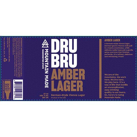 Dru Bru Amber Lager German Vienna Lager