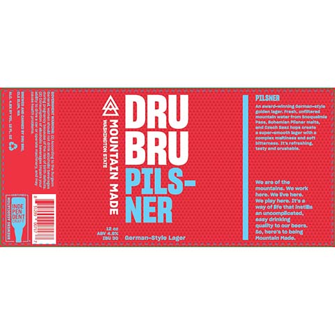 Dru Bru Pilsner German Lager