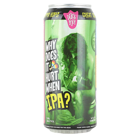 Frank Zappa | “Why Does It Hurt When IPA?”