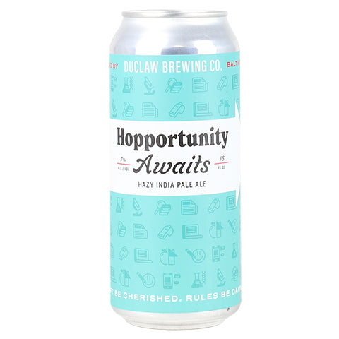 Duclaw Hopportunity Awaits Hazy IPA