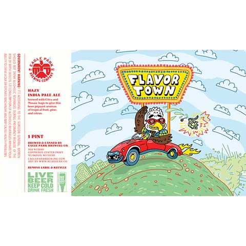 Eagle Park Flavor Town Hazy IPA