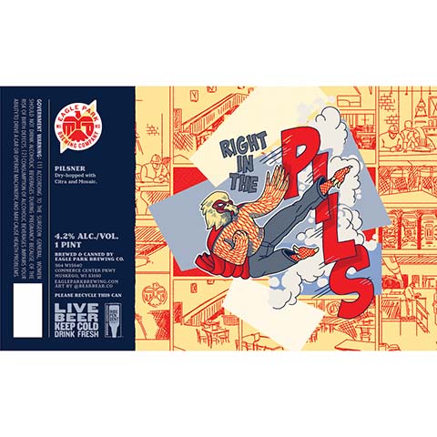 Eagle Park Right In The Pils Pilsner