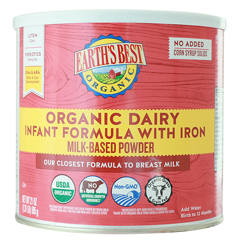 Earth's Best Organic Infant & Baby Formula