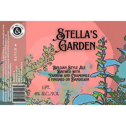 Ebb & Flow Stella's Garden Belgian Style Ale