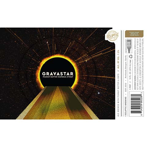 Ecliptic Gravastar Stout