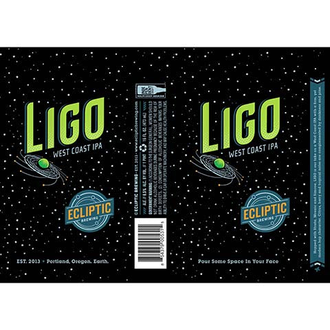 Ecliptic Ligo West Coast IPA