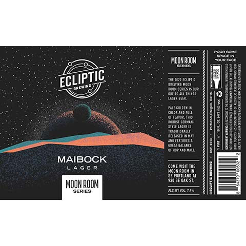 Ecliptic Maibock Lager