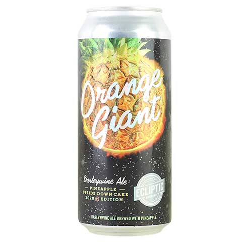 Ecliptic Orange Giant: Pineapple Upside Down Cake Barleywine Ale