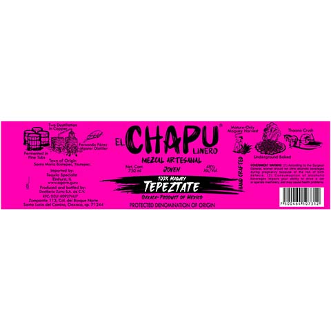 El-Chapulinero-Joven-100-Maguey-Tepeztate-Mezcal-750ML-BTL