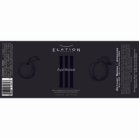 Elation Aprikose Brett Farmhouse Ale