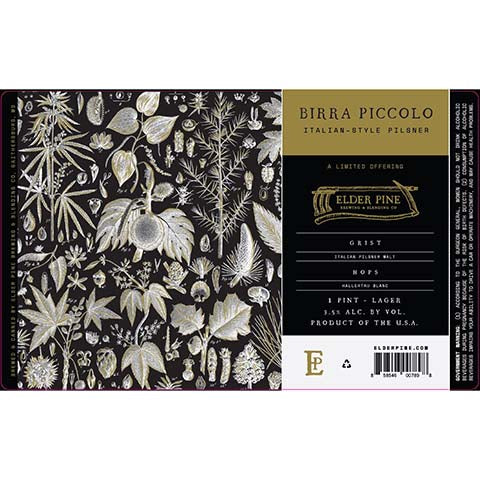 Elder Pine Birra Piccolo Pilsner