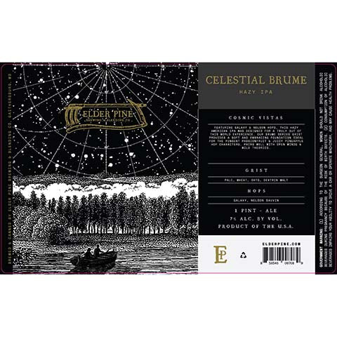 Elder Pine Celestial Brume Hazy IPA