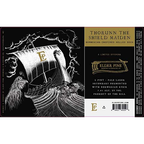Elder Pine Thorunn The Shield Maiden Pale Lager