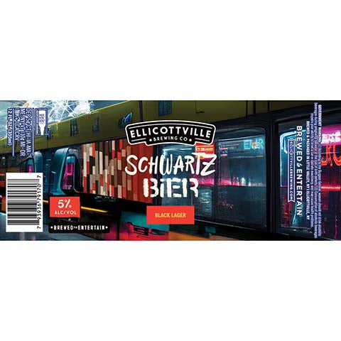 Ellicottville Schwartz Bier Black Lager