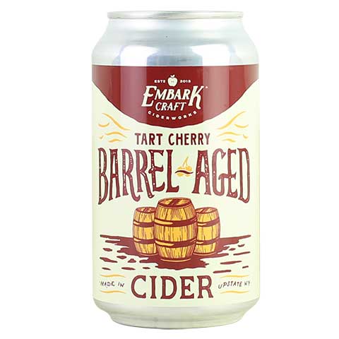 Embark Craft Tart Cherry Barrel-Aged Cider