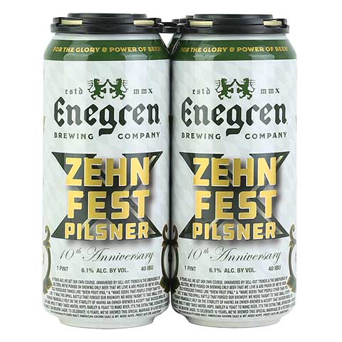 Enegren 10th Anniversary Zehn Fest Pilsner