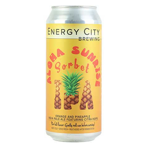 Energy City Aloha Sunrise Sorbet IPA