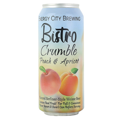 Energy City Bistro Peach & Apricot Crumble Sour