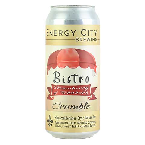 Energy City Bistro Strawberry & Rhubarb Crumble Sour