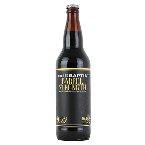 Epic Big Bad Baptist Barrel Strength Imperial Stout 2022