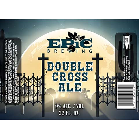 Double Cross Ale — Epic Brewing Company