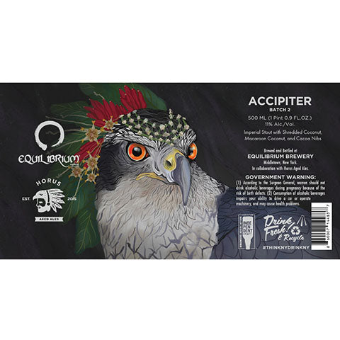 Equilibrium Accipiter Batch 2 Imperial Stout